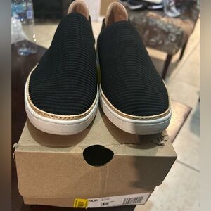 UGG Women's Black Slip-On Sneakers